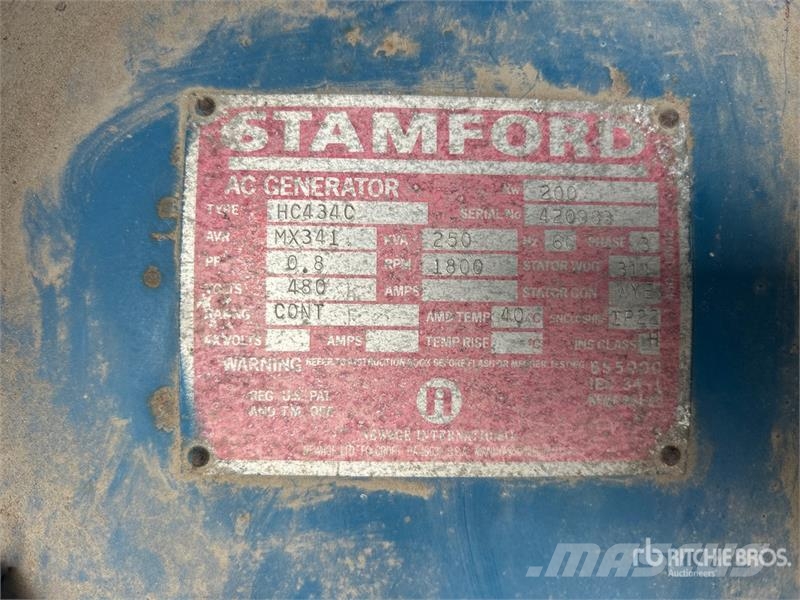  Stanford HC434 200 kW Skid-Mounted Generator Set Дизельні генератори