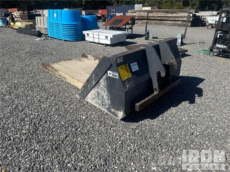Star 1460HB-TK 60 in Quick-Tach Telehandler Bucket - Fi Baldes