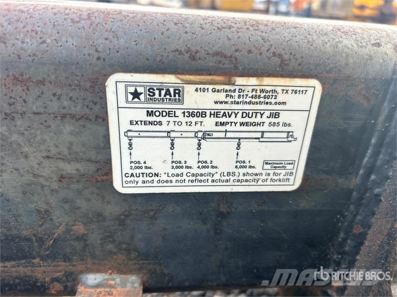 Star Industries 1360B 7 ft - 12 ft Forklift Extendable  其他附件和组件