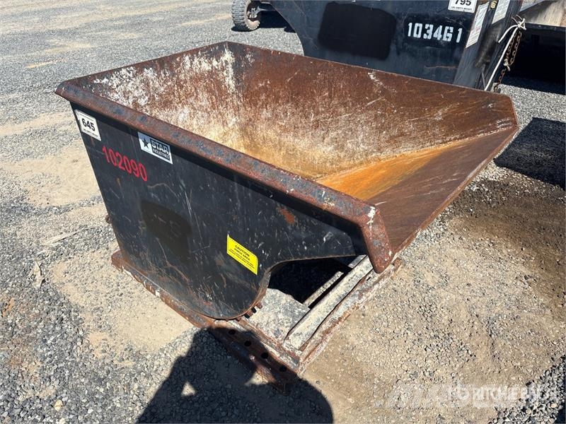 Star Industries 1810 1 cyd Self-Dumping Hopper Silos y tolvas