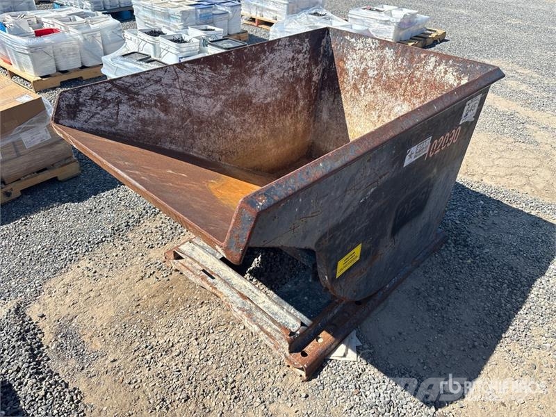 Star Industries 1810 1 cyd Self-Dumping Hopper Silos y tolvas