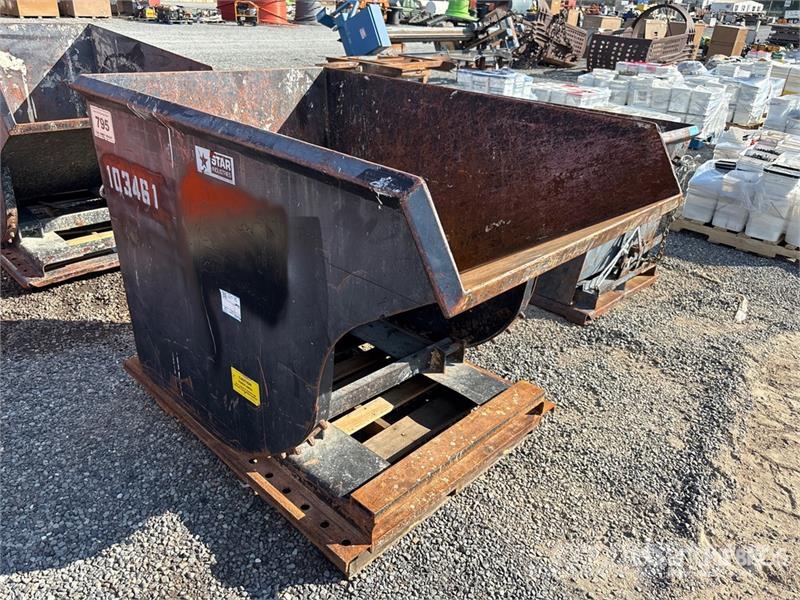Star Industries 1815 1.5 cyd Self-Dumping Hopper Загрузочные бункеры