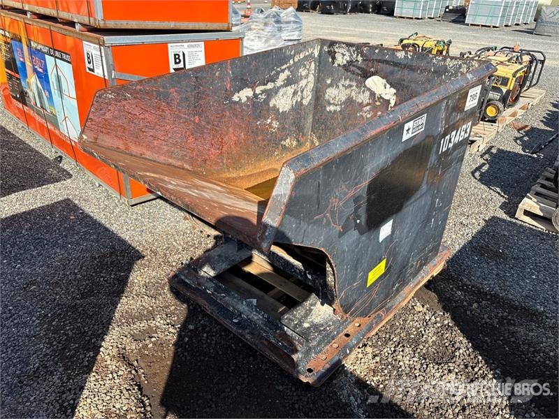 Star Industries 1815 1.5 cyd Self-Dumping Hopper Загрузочные бункеры