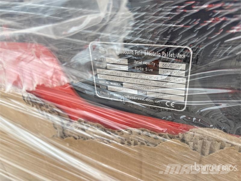  STARVOX CBD-30 6600 lb Electric Pallet Jack (Unuse Ručni paletar