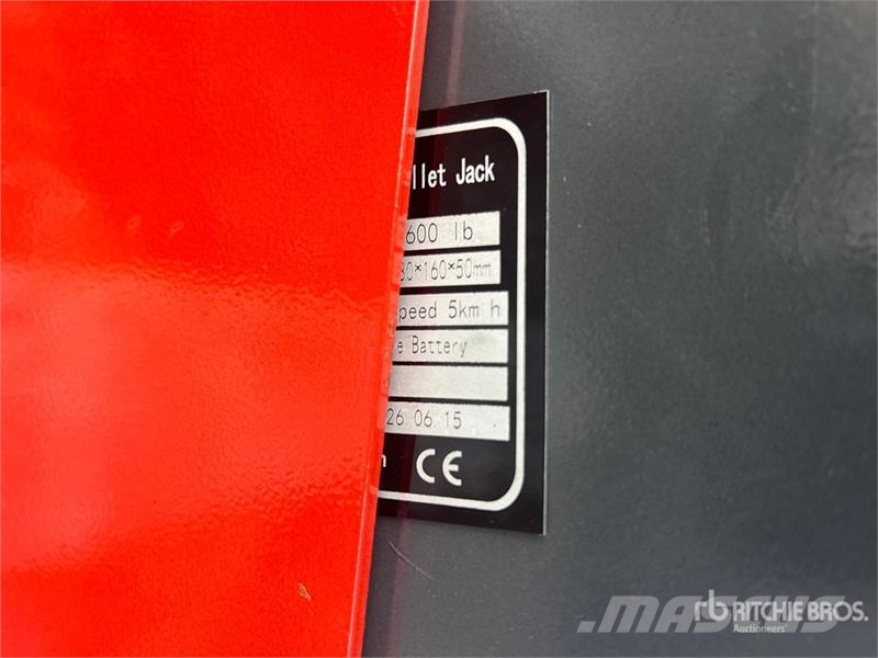 STARVOX CBD-30 6600 lb Electric Pallet Jack (Unuse Ručni paletni viličar