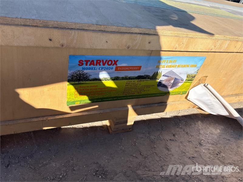 STARVOX CP2020 Metal Garage Shed (Unused) Teräsrunkorakennukset