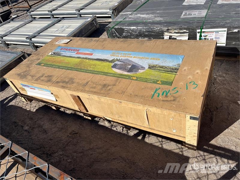 STARVOX CP2020 Metal Garage Shed (Unused) Teräsrunkorakennukset