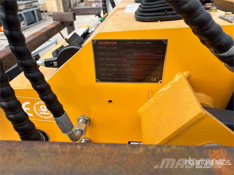  STARVOX SV-480 Mini Compact Track Loader (Unused) Skid steer loaders