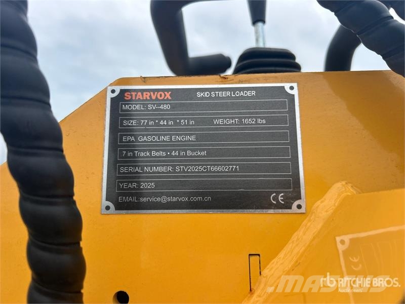STARVOX SV-480 Mini Compact Track Loader (Unused) Chargeuse compacte