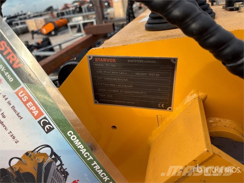  STARVOX SV-480 Mini Compact Track Loader (Unused) Skid steer loaders