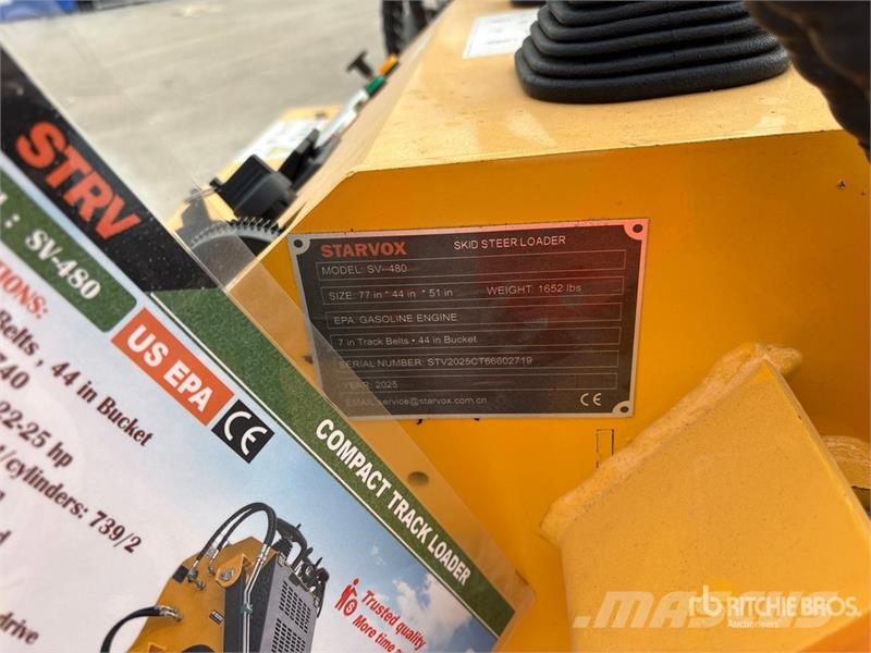 STARVOX SV-480 Mini Compact Track Loader (Unused) Skid steer loaders