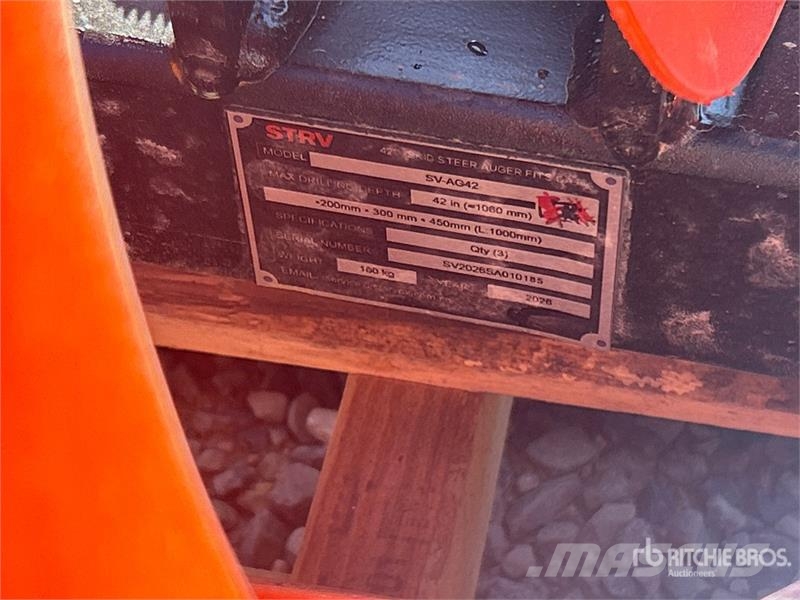 STARVOX SV-AG42 Skid Steer Auger (Unused) Τρυπάνια