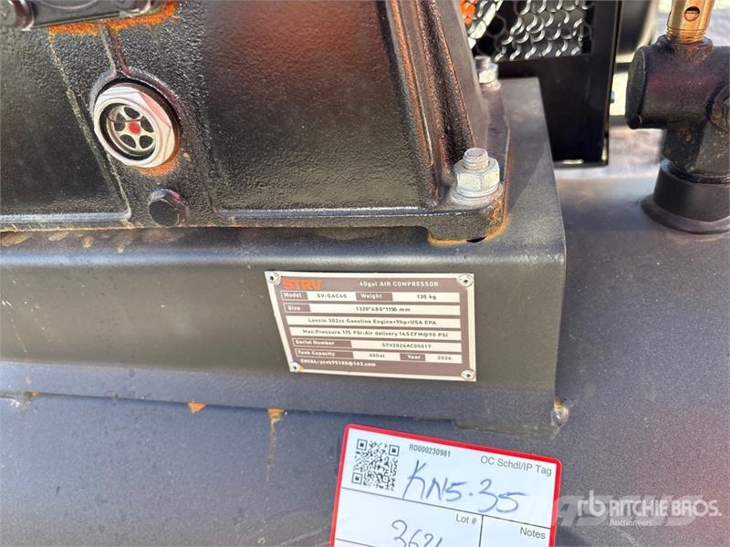  STARVOX SV-GAC40 18.7 cfm 40 gal Air Compressor (U Kompressorid