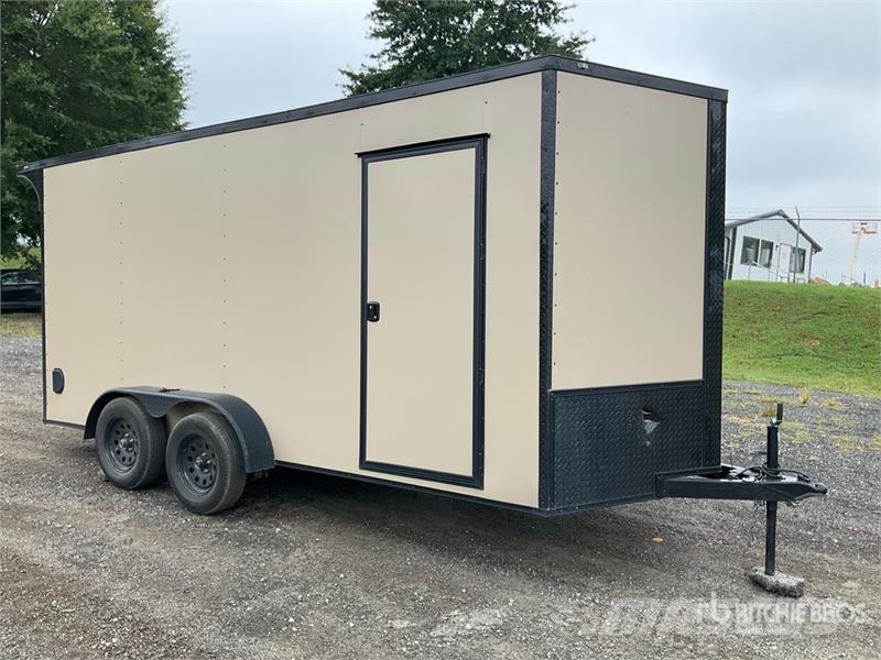 Steel Pines 7X16TA2 16 ft T/A Enclosed Trailer Прицепы-фургоны