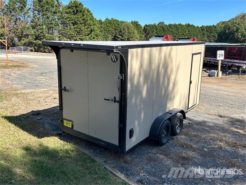 Steel Pines Cargo, LLC 7x16TA2 16 ft T/A Enclosed Furgons