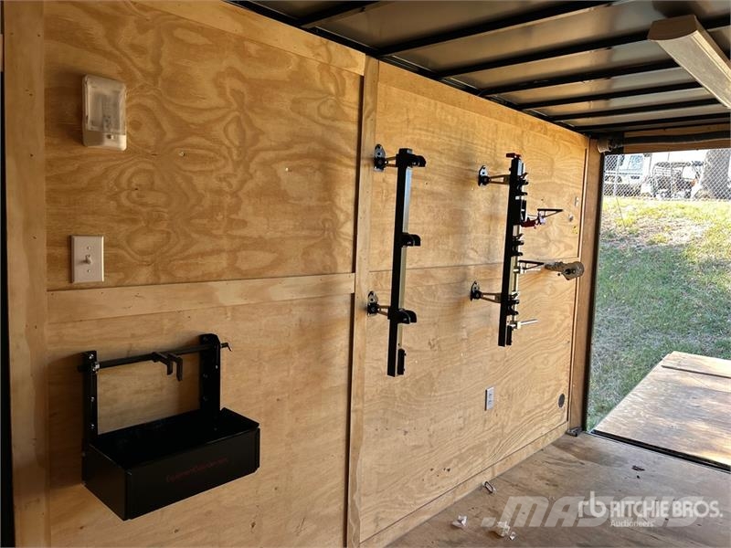 Steel Pines Cargo, LLC 7x16TA2 16 ft T/A Enclosed Furgons