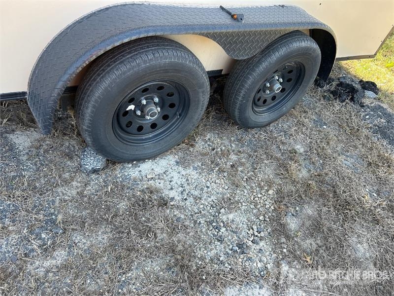 Steel Pines Cargo, LLC 7x16TA2 16 ft T/A Enclosed Furgons