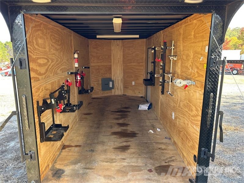 Steel Pines Cargo, LLC 7x16TA2 16 ft T/A Enclosed Furgons