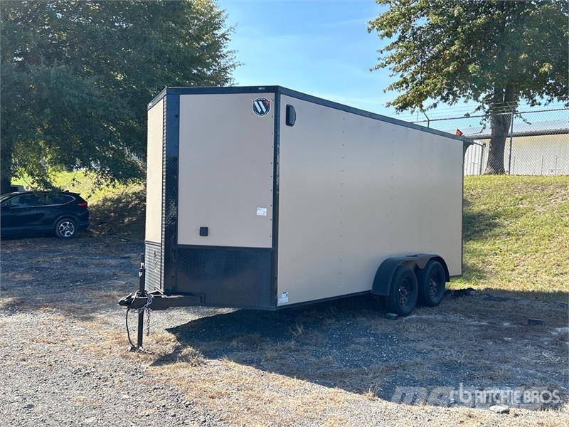Steel Pines Cargo, LLC 7x16TA2 16 ft T/A Enclosed Furgons