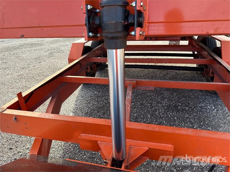  Steel Pines DP7X14X4TA5 14 ft T/A Dump Utility Tra Reboques basculantes