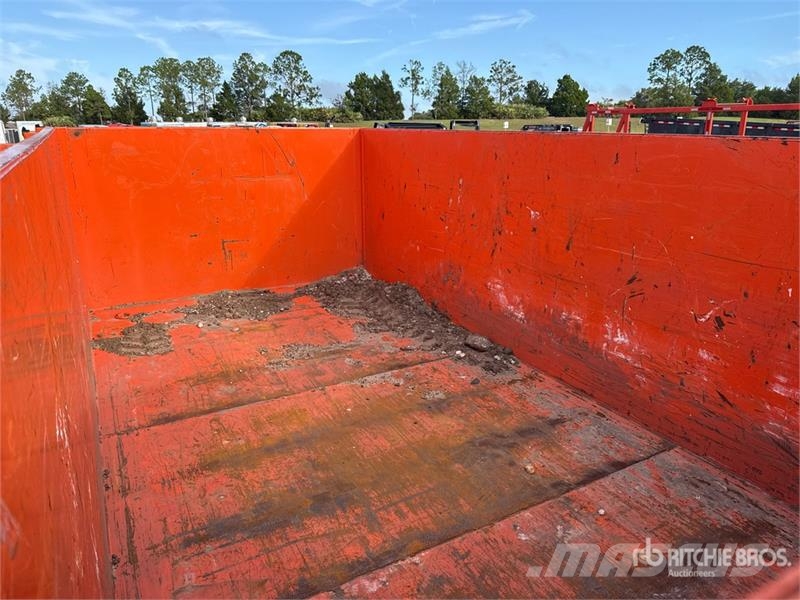  Steel Pines DP7X14X4TA5 14 ft T/A Dump Utility Tra Reboques basculantes