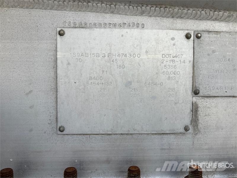 Stephens MC407 8400 gal T/A Tanker Trailer Ρυμούλκες βυτίων