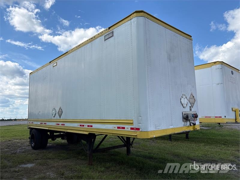 Stoughton 28 ft S/A Van Trailer Прицепы-фургоны