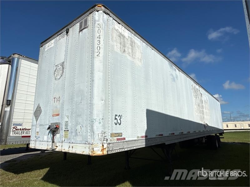Stout 53 ft x 102 in T/A Van Trailer Prikolice zabojniki