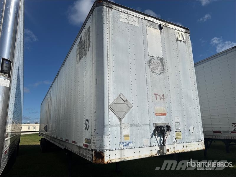 Stout 53 ft x 102 in T/A Van Trailer Prikolice zabojniki