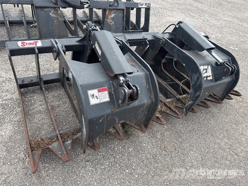 Stout 84 in Skid Steer Grapple خطاطيف