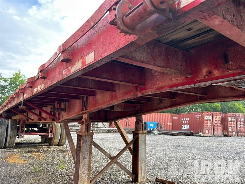 Strick 40 ft T/A Flatbed Trailer Plataforma plana/laterales abatibles