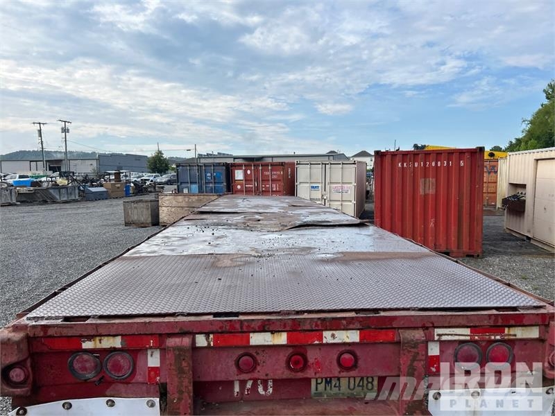 Strick 40 ft T/A Flatbed Trailer Plataforma plana/laterales abatibles
