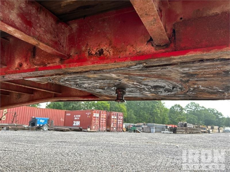 Strick 40 ft T/A Flatbed Trailer Plataforma plana/laterales abatibles