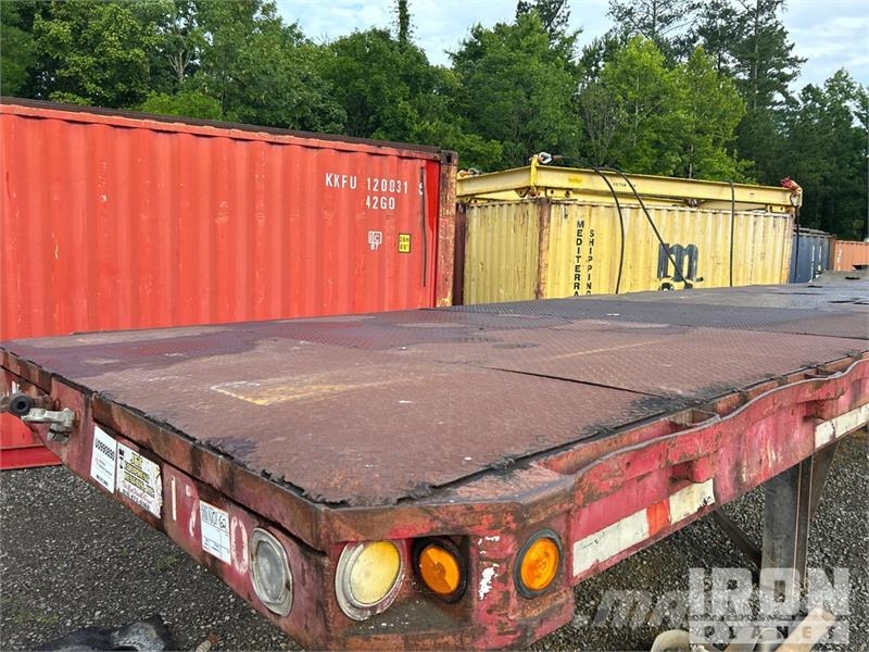 Strick 40 ft T/A Flatbed Trailer Plataforma plana/laterales abatibles