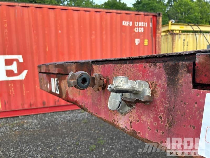 Strick 40 ft T/A Flatbed Trailer Plataforma plana/laterales abatibles