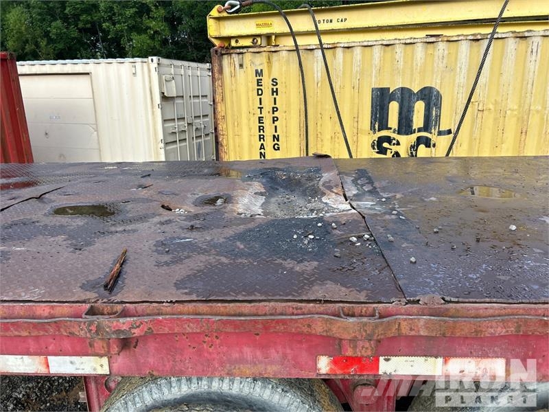 Strick 40 ft T/A Flatbed Trailer Plataforma plana/laterales abatibles