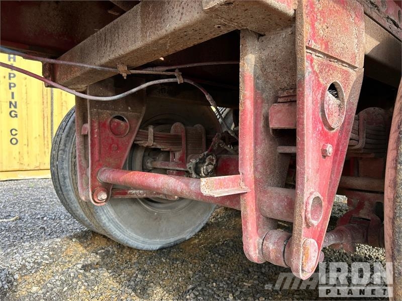 Strick 40 ft T/A Flatbed Trailer Plataforma plana/laterales abatibles