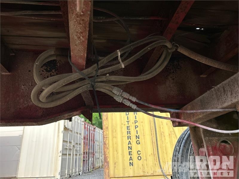Strick 40 ft T/A Flatbed Trailer Plataforma plana/laterales abatibles