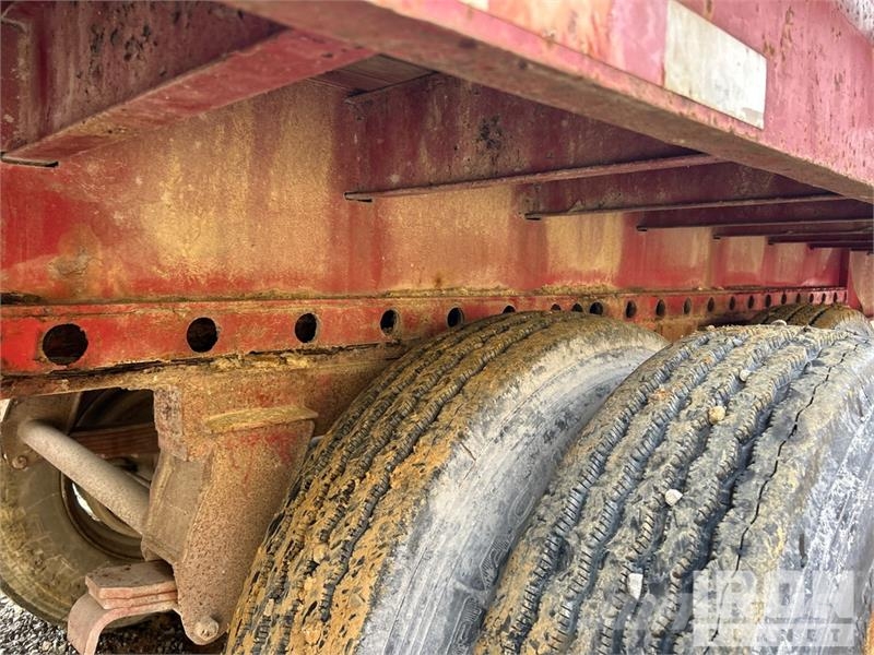 Strick 40 ft T/A Flatbed Trailer Plataforma plana/laterales abatibles