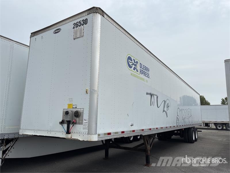 Strick 53 ft x 102 in T/A Van Trailer 박스 바디 트레일러
