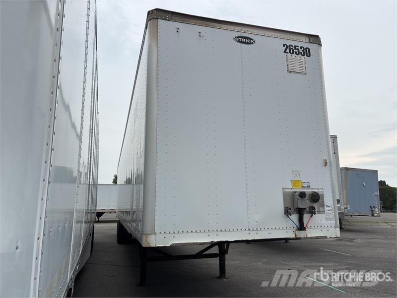 Strick 53 ft x 102 in T/A Van Trailer 박스 바디 트레일러