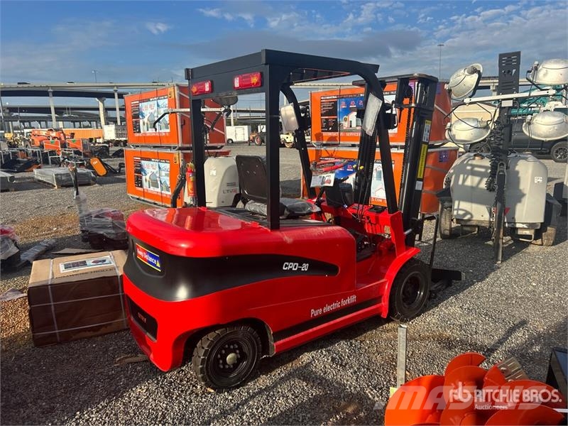 STRV CPD-20 4400 lb Electric Forklift (Unused) 전동 지게차
