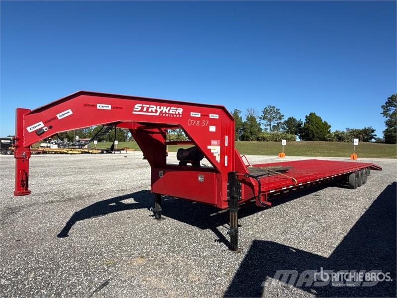 Stryker 45 ft Tri/A Gooseneck Equipment Trailer 차량 운반용 트레일러