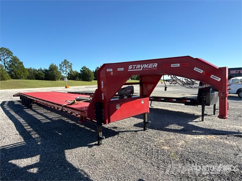 Stryker 45 ft Tri/A Gooseneck Equipment Trailer 차량 운반용 트레일러