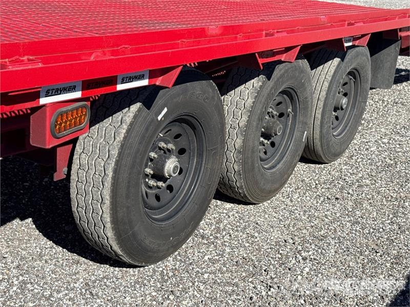 Stryker 45 ft Tri/A Gooseneck Equipment Trailer 차량 운반용 트레일러