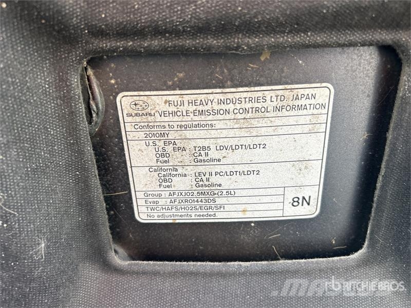 Subaru Outback AWD SUV 자동차
