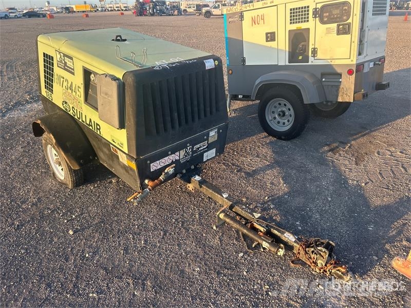 Sullair 185 cfm Mobile Air Compressor Kompresoriai