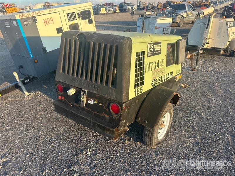 Sullair 185 cfm Mobile Air Compressor Kompresoriai