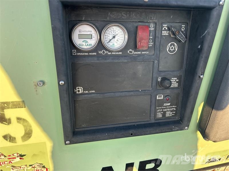 Sullair 185 cfm Mobile Air Compressor Kompresoriai
