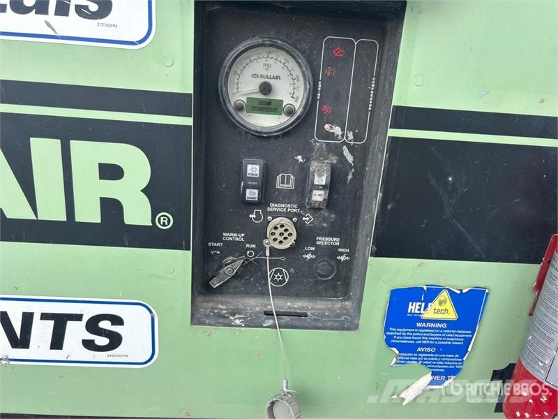 Sullair 185DPQ Kompressorer
